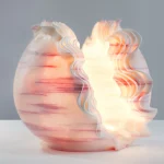 O11-s Ocean Petals Sculpted Mini Lamp